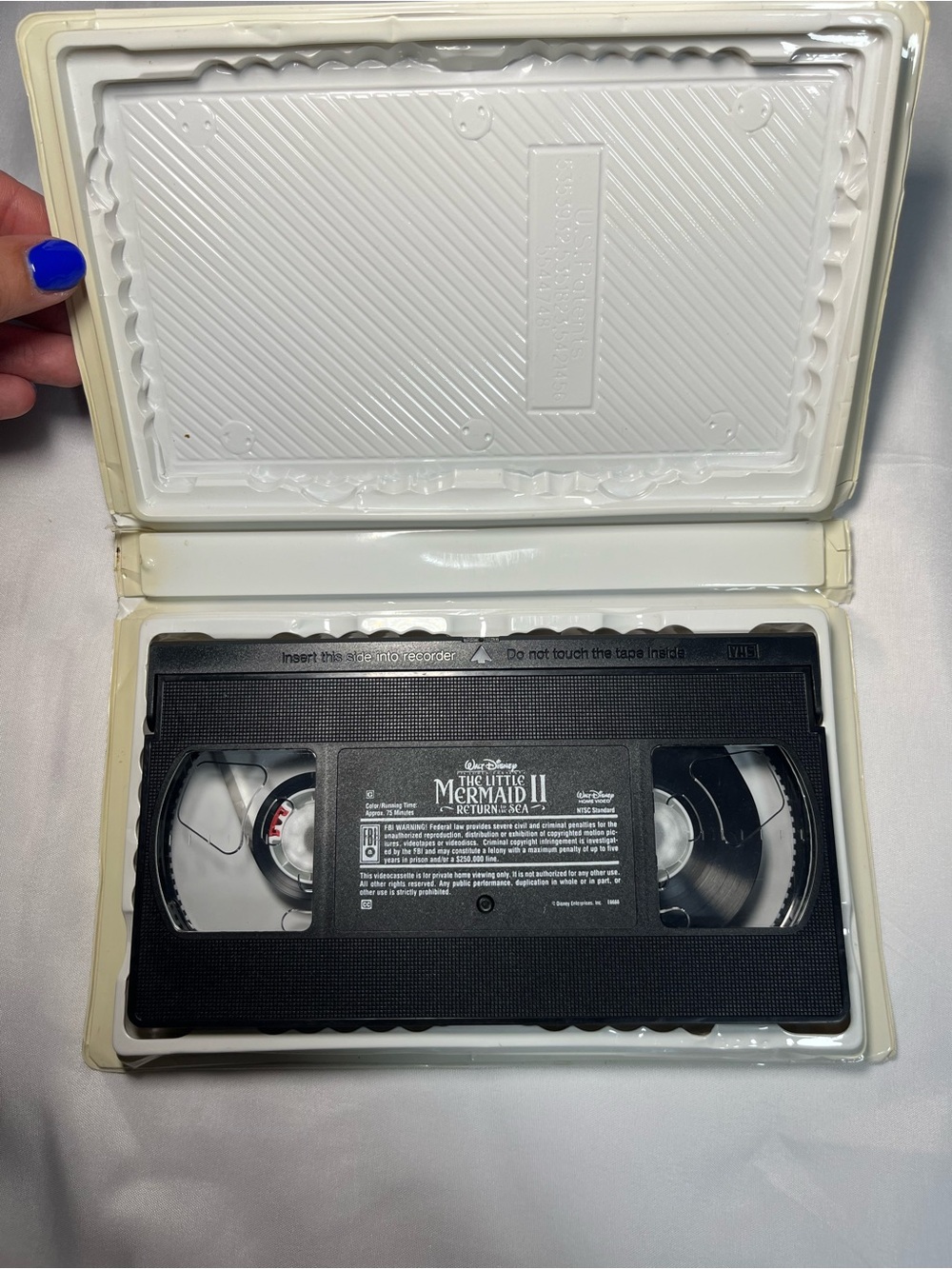 Disney The Little Mermaid II Return To The Sea VHS Clamshell 2000 - Picture 2 of 5